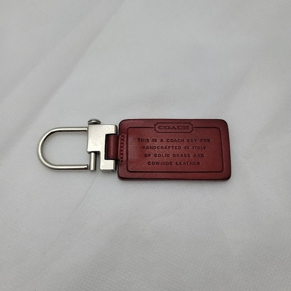 *Vintage* Coach Story Key Fob